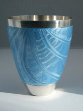 Load image into Gallery viewer, Ice Blue Feather Frost